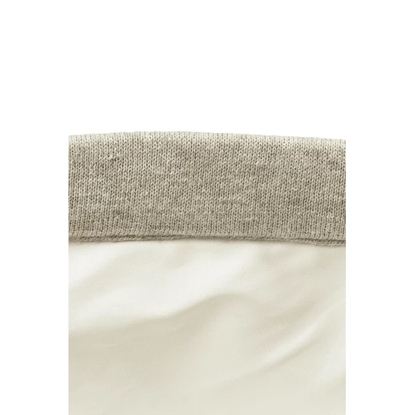 MEYCO Cestino Fasciatoio Piccolo Knit Basic Sand Melange 5 MEYCO Cestino Fasciatoio Piccolo Knit Basic Sand Melange - immagine 3