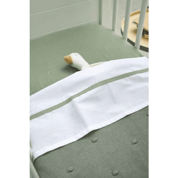 MEYCO Coperta Per Neonati Piccola Mini Knots Forest Green 75 X 100 Cm 5 MEYCO Coperta Per Neonati Piccola Mini Knots Forest Green 75 X 100 Cm - immagine 3