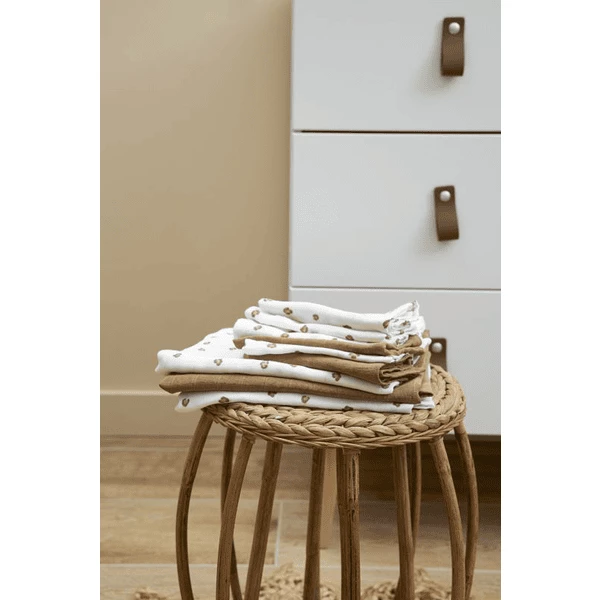 Meyco Panni In Mussola Per Ruttini Confezione Da 3 Pezzi Mini Panther Toffee 5 Meyco Panni In Mussola Per Ruttini Confezione Da 3 Pezzi Mini Panther Toffee - immagine 3