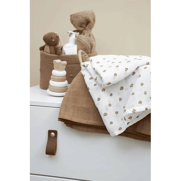 Meyco Panni In Mussola Per Ruttini Confezione Da 3 Pezzi Mini Panther Toffee 6 Meyco Panni In Mussola Per Ruttini Confezione Da 3 Pezzi Mini Panther Toffee - immagine 4