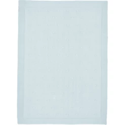 Meyco Plaid Knots Light Blue 75 X 100 Cm -Negozio online Pink Or Blue meyco plaid knots light blue 75 x 100 cm a359009 1