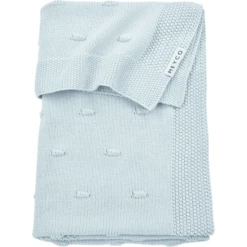 Meyco Plaid Knots Light Blue 75 X 100 Cm -Negozio online Pink Or Blue meyco plaid knots light blue 75 x 100 cm a359009 3