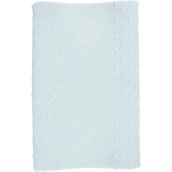 Meyco Rivestimento Per Materassino Fasciatoio Knots Light Blue -Negozio online Pink Or Blue meyco rivestimento per materassino fasciatoio knots light blue a359255 1