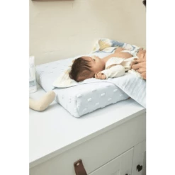 Meyco Rivestimento Per Materassino Fasciatoio Knots Light Blue -Negozio online Pink Or Blue meyco rivestimento per materassino fasciatoio knots light blue a359255 4