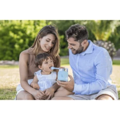 Miniland Picneat Set Posate Turchese -Negozio online Pink Or Blue miniland picneat set posate turchese a260697 3