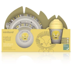 Miniland Set Di Stoviglie Naturmeal Leo -Negozio online Pink Or Blue miniland set di stoviglie naturmeal leo a344292 4