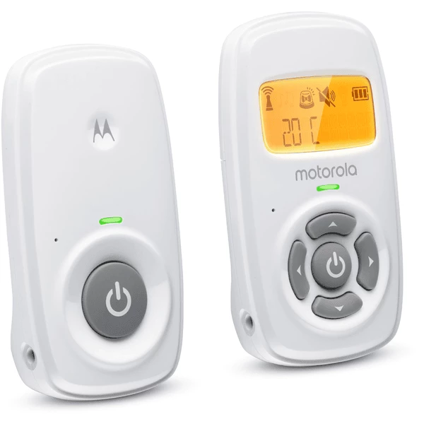 Motorola Baby Monitor Digital Audio AM24 Con Display LCD Da 1.5" 4 Motorola Baby Monitor Digital Audio AM24 Con Display LCD Da 1.5" - immagine 2