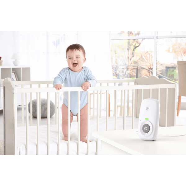 Motorola Baby Monitor Digital Audio AM24 Con Display LCD Da 1.5" 5 Motorola Baby Monitor Digital Audio AM24 Con Display LCD Da 1.5" - immagine 3
