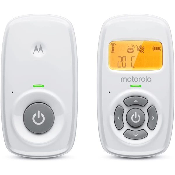 Motorola Baby Monitor Digital Audio AM24 Con Display LCD Da 1.5" 3 Motorola Baby Monitor Digital Audio AM24 Con Display LCD Da 1.5"