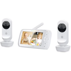 Motorola Video Baby Monitor VM35-2 Twin Con Display LCD A Colori Da 5.0" 9 Motorola Video Baby Monitor VM35-2 Twin Con Display LCD A Colori Da 5.0" -Negozio online Pink Or Blue motorola video baby monitor vm35 2 twin con display lcd a colori da 5 0 a326883 2