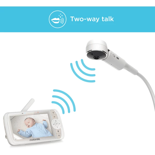 Motorola Video Baby Monitor VM65X Connect Con Supporto Per Lettino 5 Motorola Video Baby Monitor VM65X Connect Con Supporto Per Lettino - immagine 3