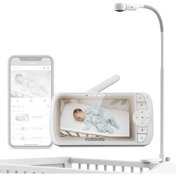 Motorola Video Baby Monitor VM65X Connect Con Supporto Per Lettino 3 Motorola Video Baby Monitor VM65X Connect Con Supporto Per Lettino