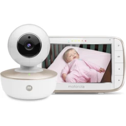 Motorola WLAN Baby Monitor VM855 Connect Con Display LCD A Colori Da 5.0" 10 Motorola WLAN Baby Monitor VM855 Connect Con Display LCD A Colori Da 5.0" -Negozio online Pink Or Blue motorola wlan baby monitor vm855 connect con display lcd a colori da 5 0 a326875 3