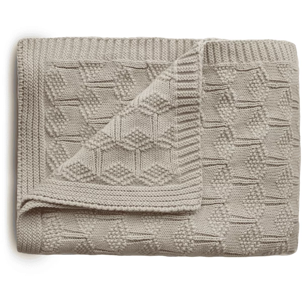 Mushie Coperta A Maglia Honeycomb Beige 80 X 100 Cm 3 Mushie Coperta A Maglia Honeycomb Beige 80 X 100 Cm