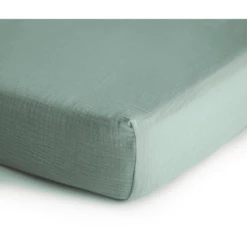 Mushie Lenzuolo A Pieghe In Mussola Romano Green 60 X 120 Cm -Negozio online Pink Or Blue mushie lenzuolo a pieghe in mussola romano green 60 x 120 cm a399692 4