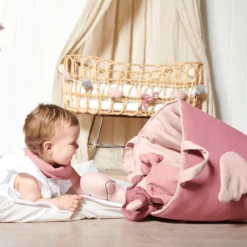 Nordic Coast Company Cestino Dei Giocattoli Cigno -Negozio online Pink Or Blue nordic coast company cestino dei giocattoli cigno a399039 1