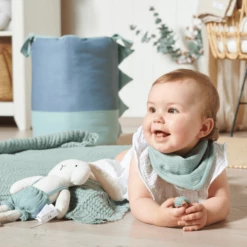 Nordic Coast Company Cesto Di Giocattoli Dino -Negozio online Pink Or Blue nordic coast company cesto di giocattoli dino a399041 1