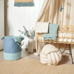 Nordic Coast Company Cesto Di Giocattoli Dino -Negozio online Pink Or Blue nordic coast company cesto di giocattoli dino a399041 3