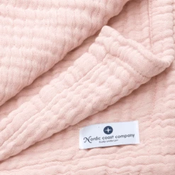 Nordic Coast Company Coperta Di Mussola Rosa 80 X 80 Cm -Negozio online Pink Or Blue nordic coast company coperta di mussola rosa 80 x 80 cm a316101 3