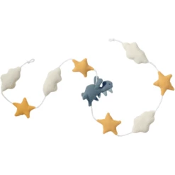 Nordic Coast Company Ghirlanda Murale In Mussola Dino Large