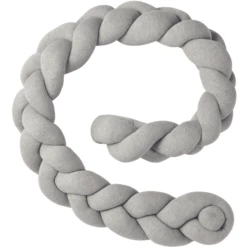 Nordic Coast Company Nest Snake Intrecciato In Jersey Grigio -Negozio online Pink Or Blue nordic coast company nest snake intrecciato in jersey grigio a316456 1