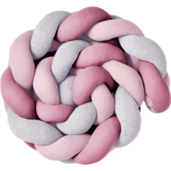 Nordic Coast Company Paracolpi A Treccia Trio Rosa/mirtillo/grigio -Negozio online Pink Or Blue nordic coast company paracolpi a treccia trio rosa mirtillo grigio a330887 2