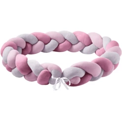 Nordic Coast Company Paracolpi A Treccia Trio Rosa/mirtillo/grigio -Negozio online Pink Or Blue nordic coast company paracolpi a treccia trio rosa mirtillo grigio a330887 3