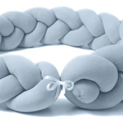 Nordic Coast Company Paracolpi Intrecciato, Blu Chiaro -Negozio online Pink Or Blue nordic coast company paracolpi intrecciato blu chiaro a330992 4