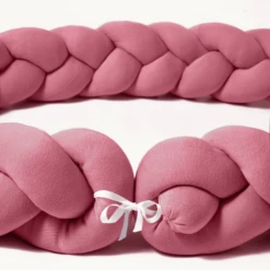 Nordic Coast Company Paracolpi Intrecciato, Rosa -Negozio online Pink Or Blue nordic coast company paracolpi intrecciato rosa a330985 4