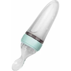 Nuby Nûby Cucchiaio Di Alimentazione Speciale In PP Con Contenitore Di Alimentazione In Silicone 90 Ml In Verde -Negozio online Pink Or Blue nuby cucchiaio di alimentazione speciale in pp con contenitore di alimentazione in silicone 90 ml in verde a309289 3