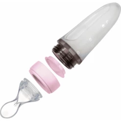 Nuby Nûby Cucchiaio Speciale In PP Con Contenitore Di Alimentazione In Silicone 90 Ml In Rosa -Negozio online Pink Or Blue nuby cucchiaio speciale in pp con contenitore di alimentazione in silicone 90 ml in rosa a309286 1
