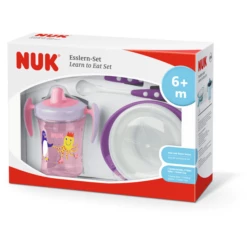 NUK Set Di Tazze Per Mangiare Da 6 Mesi Rosa/viola -Negozio online Pink Or Blue nuk set di tazze per mangiare da 6 mesi rosa viola a329430 2