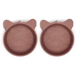 Nuuroo Ciotola In Silicone Alex Koala 2 Pezzi, Mix Rosso
