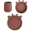Nuuroo Judi Giraffe Set Di 3 Pezzi Per La Tavola, Mogano -Negozio online Pink Or Blue nuuroo judi giraffe set di 3 pezzi per la tavola mogano a363838