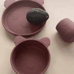 Nuuroo Judi Koala Set Di Stoviglie 3, Mogano -Negozio online Pink Or Blue nuuroo judi koala set di stoviglie 3 mogano a363822 1