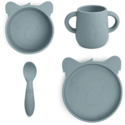 Nuuroo Lykke Koala Set Di 4 Pezzi Per La Tavola, Piombo -Negozio online Pink Or Blue nuuroo lykke koala set di 4 pezzi per la tavola piombo a364136 1