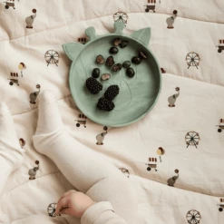 Nuuroo Piatto In Silicone Akila Giraffe 2 Pezzi, Green Mix -Negozio online Pink Or Blue nuuroo piatto in silicone akila giraffe 2 pezzi green mix a363182 3