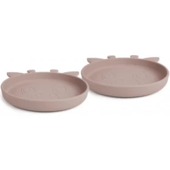 Nuuroo Piatto In Silicone Akila Giraffe 2 Pezzi, Woodrose -Negozio online Pink Or Blue nuuroo piatto in silicone akila giraffe 2 pezzi woodrose a363190 2