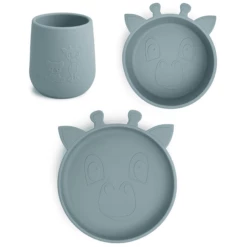 Nuuroo Set Di 3 Stoviglie Judi Giraffe, Piombo -Negozio online Pink Or Blue nuuroo set di 3 stoviglie judi giraffe piombo a363834 1
