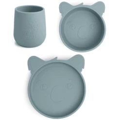 Nuuroo Set Di Stoviglie Judi Koala Set Di 3, Piombo