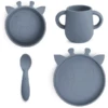 Nuuroo Set Di Stoviglie Lykke Giraffe 4 Pezzi, Mare Di Bering -Negozio online Pink Or Blue nuuroo set di stoviglie lykke giraffe 4 pezzi mare di bering a364145
