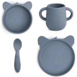 Nuuroo Set Di Stoviglie Lykke Koala 4 Pezzi, Mare Di Bering