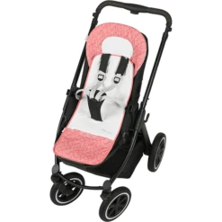 Odenwälder Copriseduta Per Passeggino Babycool White Leaves Senape -Negozio online Pink Or Blue odenwaelder copriseduta per passeggino babycool white leaves senape a347177 2