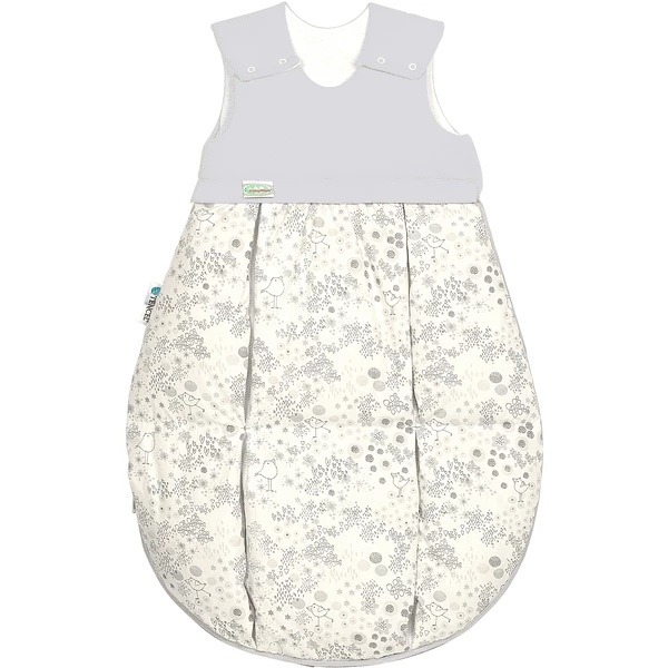 Odenwälder Sacco Nanna 2 Pezzi, 4 Stagioni, Flower Birds Grey 70 - 110 Cm 3 Odenwälder Sacco Nanna 2 Pezzi, 4 Stagioni, Flower Birds Grey 70 - 110 Cm