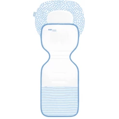 Odenwälder Supporto Passeggino Estivo Ergonomico Babycool , Stripes Bleu