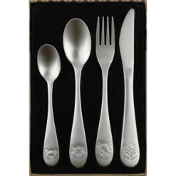 P:os Set Di Posate Amici Della Foresta, 4 Pezzi. -Negozio online Pink Or Blue p os set di posate amici della foresta 4 pezzi a415560 2