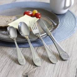 P:os Set Di Posate Amici Della Foresta, 4 Pezzi. -Negozio online Pink Or Blue p os set di posate amici della foresta 4 pezzi a415560 4