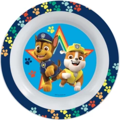 P:os Set Piatti Colazione Paw Patrol, Boy, 3 Pezzi -Negozio online Pink Or Blue p os set piatti colazione paw patrol boy 3 pezzi a329405 4