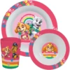 P:os Set Piatti Colazione Paw Patrol, Girl, 3 Pezzi -Negozio online Pink Or Blue p os set piatti colazione paw patrol girl 3 pezzi a329836
