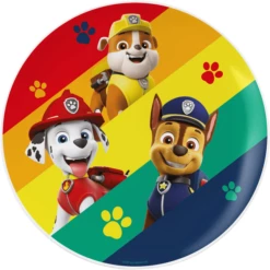 P:os Set Piatti Colazione Paw Patrol In Ceramica, 3 Pezzi -Negozio online Pink Or Blue p os set piatti colazione paw patrol in ceramica 3 pezzi a330502 4